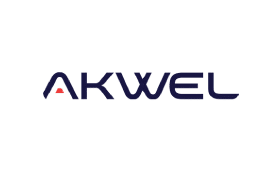 Logótipo da empresa Akwel, cliente da uMan Xpert.