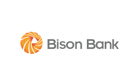 Logótipo do Bison Bank, cliente da uMan Xpert.