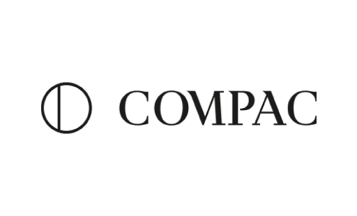 Logótipo da Compac, cliente do software uMan Global HR