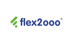 Logótipo da Flex2000, cliente da uMan Xpert.