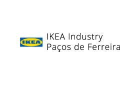 Logótipo da Ikea Industry, empresa cliente da uMan Xpert no setor da indústria e produção.