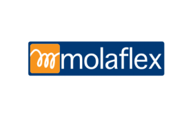 Logótipo da Molaflex, empresa cliente da uMan Xpert no setor industrial.