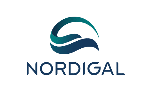 Logótipo da Nordigal, cliente do software uMan Global HR