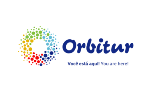 Logótipo da Orbitur, cliente do software uMan Global HR