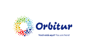 Logótipo da Orbitur, empresa cliente da uMan Xpert no setor do turismo e lazer.