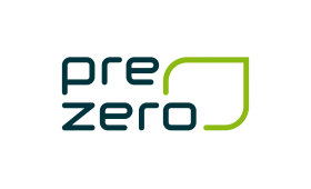 Logótipo da Prezero Portugal, cliente da uMan Xpert no setor da gestão de resíduos e ambiente.