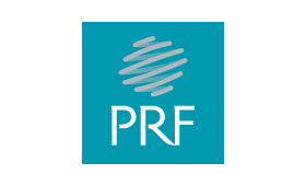 Logótipo da PRF, cliente da uMan Xpert no setor industrial e tecnológico.