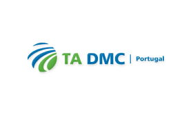 Logótipo da TA DMC Portugal, cliente da uMan Xpert no setor de eventos e gestão de viagens.
