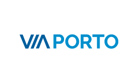 Logótipo da Via Porto, cliente da uMan Xpert no setor de turismo e transportes.