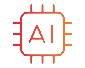 Ícone que simboliza a transição da Inteligência Artificial meramente automatizada para modelos colaborativos e assistivos, com impacto direto nas funções de RH.