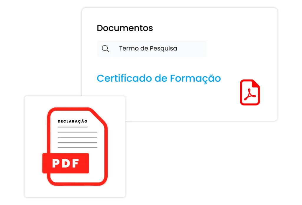 Interface do módulo Documentos Multi-Uso do uMan Global HR com modelos automáticos de contratos e declarações de Recursos Humanos.