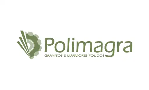Logótipo da Polimagra, empresa do setor industrial e transformação de materiais