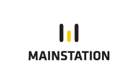 Logótipo da MainStation, cliente do software de RH uMan Global HR para digitalização e gestão integrada de Recursos Humanos em Portugal