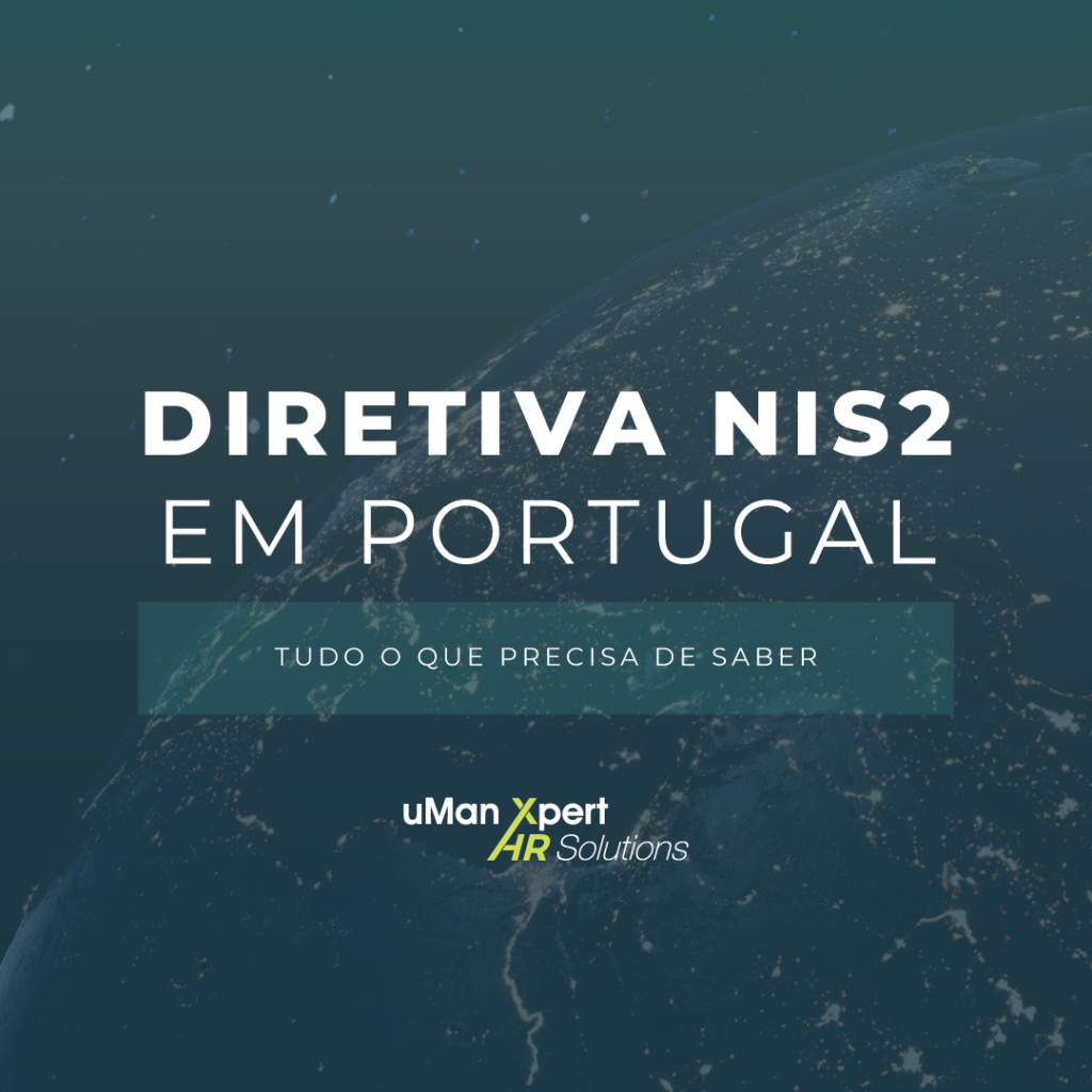Representação visual da conformidade com a Diretiva NIS2 e o Decreto-Lei 125/2025 para empresas em Portugal.